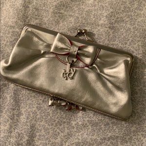 Juicy Couture Silver Clutch mini